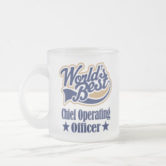 Chief Operating Officer Cft for (beste werelden) Matglas Koffiemok (Links)