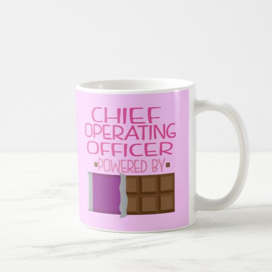 Chief Operating Officer Chocolate Gift for Woman Koffiemok (Rechts)