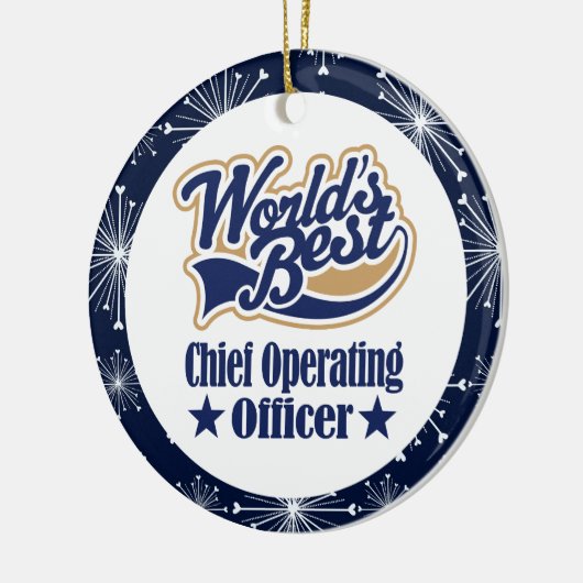 Chief Operating Officer Gift Ornament (Links)