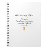 Chief Operating Officer Notitieboek (Voorkant)