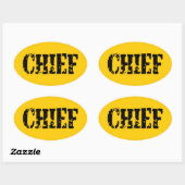 CHIEF OVALE STICKER (Vel)