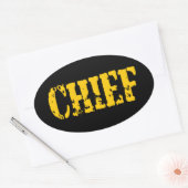 CHIEF OVALE STICKER (Envelop)