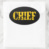 CHIEF OVALE STICKER (Tas)