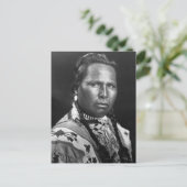 Chief Owen Heavy Breast, 1901 Briefkaart (Staand voorkant)