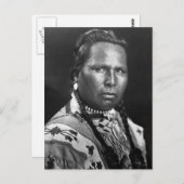 Chief Owen Heavy Breast, 1901 Briefkaart (Voorkant / Achterkant)