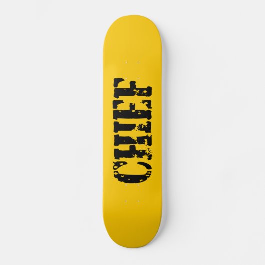 CHIEF PERSOONLIJK SKATEBOARD (Voorkant)