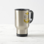 Chief Petty Officer Travel Mug Reisbeker (Voorkant rechts)