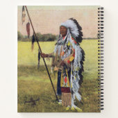 Chief Plenty Coos Notebook Notitieboek (Achterkant)