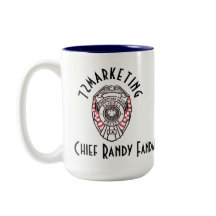 Chief Randy Fandal 72marketing twee toonkoffie CUP