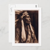 Chief Raven Blanket - Nez Perce -  Briefkaart (Voorkant / Achterkant)