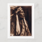 Chief Raven Blanket - Nez Perce -  Briefkaart (Voorkant)