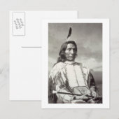 Chief Red Cloud (1822-1909) 1880 (foto) Briefkaart (Voorkant / Achterkant)