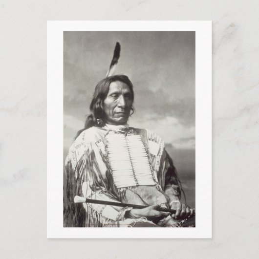 Chief Red Cloud (1822-1909) 1880 (foto) Briefkaart (Voorkant)