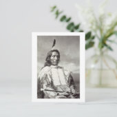 Chief Red Cloud (1822-1909) 1880 (foto) Briefkaart (Staand voorkant)