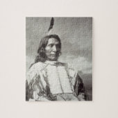 Chief Red Cloud (1822-1909) 1880 (foto) Legpuzzel (Verticaal)