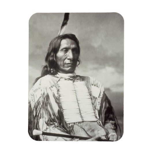 Chief Red Cloud (1822-1909) 1880 (foto) Magneet (Verticaal)