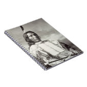 Chief Red Cloud (1822-1909) 1880 (foto) Notitieboek (Rechterzijde)