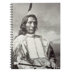 Chief Red Cloud (1822-1909) 1880 (foto) Notitieboek