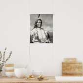 Chief Red Cloud (1822-1909) 1880 (foto) Poster (Keuken)