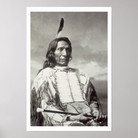 Chief Red Cloud (1822-1909) 1880 (foto) Poster (Voorkant)