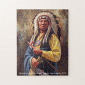 Chief Red Cloud, Amerikaans-Indische hoofdpuzzel Legpuzzel (Verticaal)