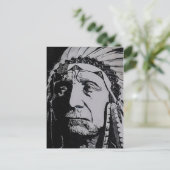 Chief Red Cloud Briefkaart (Staand voorkant)