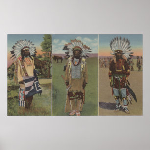 Chief Red Cloud, Chief Dewey Beard Poster