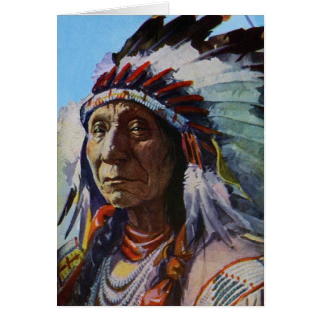 Chief Red Cloud Oglala Lakota Sioux Tribe (Voorkant)