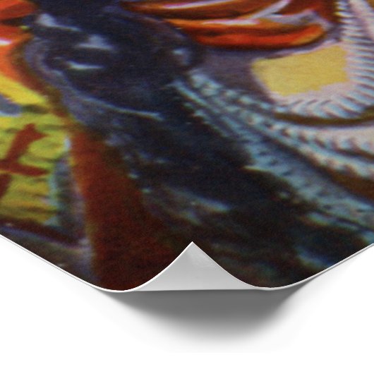 Chief Red Cloud Oglala Lakota Sioux Tribe Poster (Hoek)