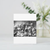 Chief Red Cloud & Other Chiefs, 1899 Briefkaart (Staand voorkant)