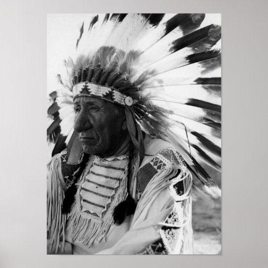 Chief Red Cloud Poster (Voorkant)