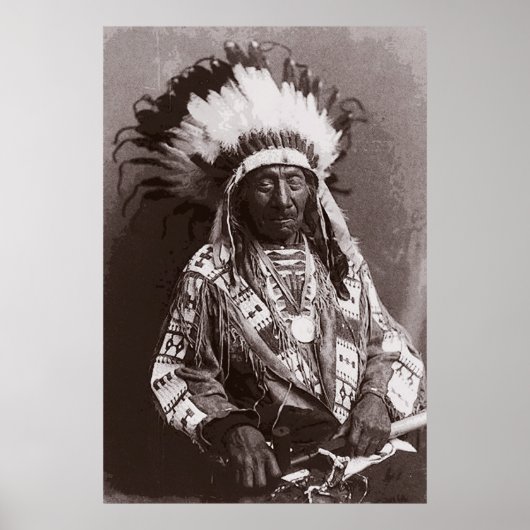 Chief Red Cloud Print (Voorkant)
