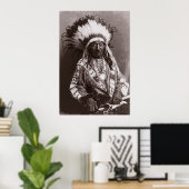 Chief Red Cloud Print (Thuiskantoor)
