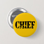 CHIEF RONDE BUTTON 5,7 CM (Voorkant /achterkant)