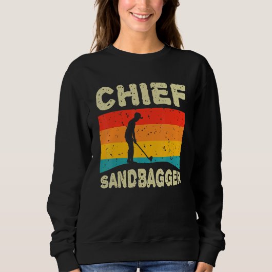 Chief Sandbagger Gag Golf Trui (Voorkant)