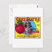 Chief Seattle Apples Briefkaart (Voorkant / Achterkant)