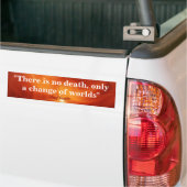 Chief Seattle Quote over de dood Bumpersticker (Op Truck)