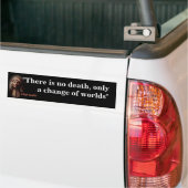 Chief Seattle Quote over de dood Bumpersticker (Op Truck)