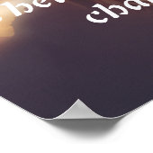 Chief Seattle Quote over de dood Poster (Hoek)