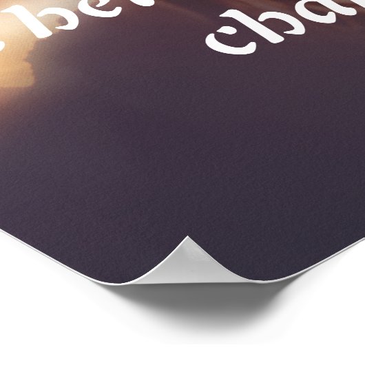 Chief Seattle Quote over de dood Poster (Hoek)