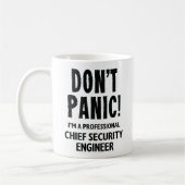 Chief Security Engineer Koffiemok (Links)