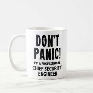 Chief Security Engineer Koffiemok