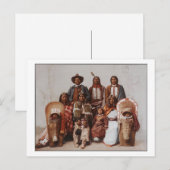 Chief Sevara Family Ute 1897 Briefkaart (Voorkant / Achterkant)