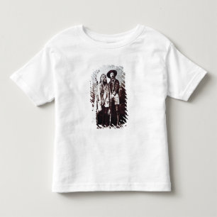 Chief Sitting Bull (1831-90) op tournee met Buffal Kinder Shirts