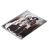 Chief Sitting Bull (1831-90) op tournee met Buffal Notitieboek (Linkerzijde)