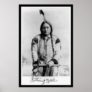 Chief Sitting Bull 1889 Poster