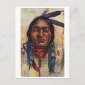 Chief Sitting Bull Briefkaart (Voorkant)
