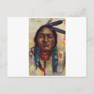 Chief Sitting Bull Briefkaart