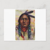 Chief Sitting Bull Briefkaart (Voorkant)