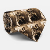 Chief Sitting Bull en Buffalo Bill 1895 Stropdas (Opgerold)